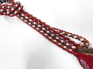 正絹　手組帯締め